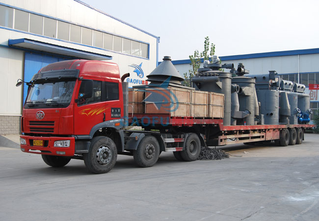 過濾機發(fā)貨現場