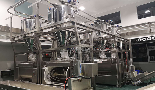 小食品面粉供料系統(tǒng)